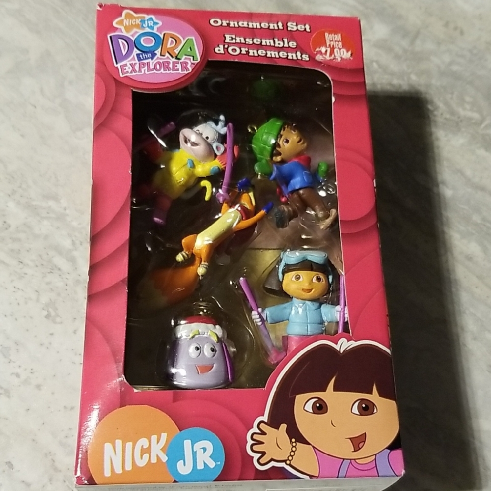 Dora the Explorer Ornament Set 2004